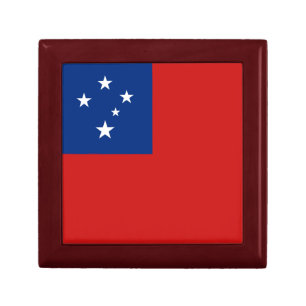 Samoa Flag Gift Box