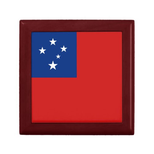 Samoa Flag Gift Box