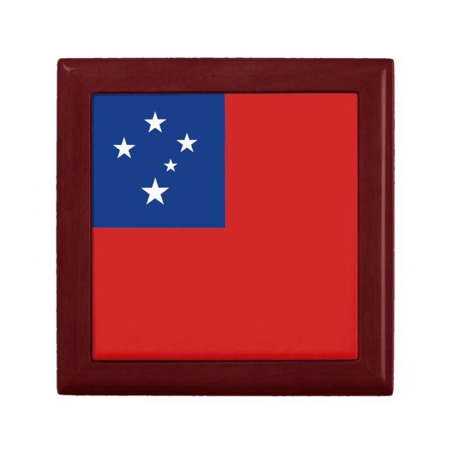 Samoa Flag Gift Box (Front)