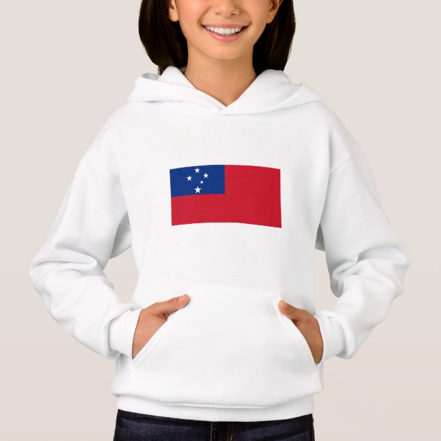 Samoa Flag Hoodie (Front)