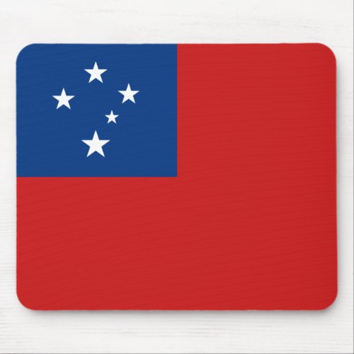 Samoa Flag Mousepad