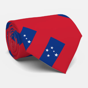 Samoa Flag Neck Tie