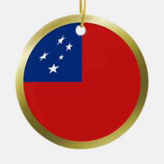 Samoa Flag Ornament
