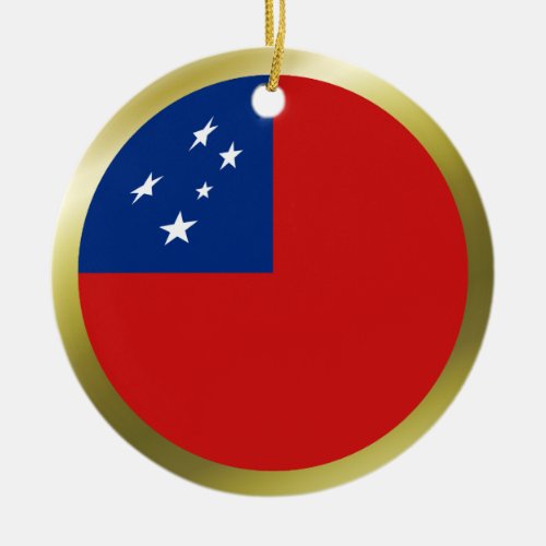 Samoa Flag Ornament