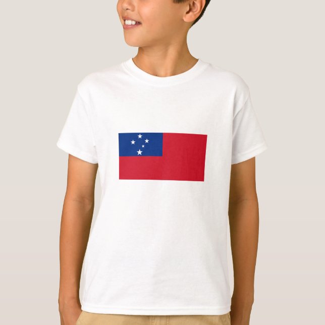 Samoa Flag T-Shirt (Front)