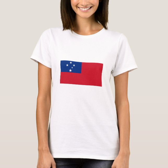 Samoa Flag T-Shirt (Front)