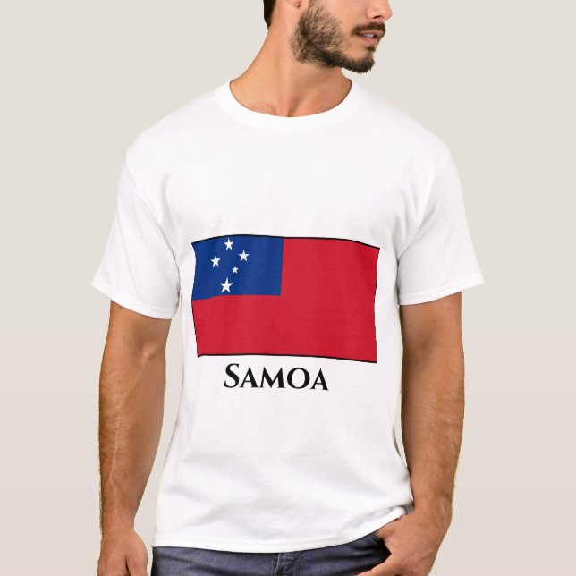 Samoa Flag T-Shirt (Front)