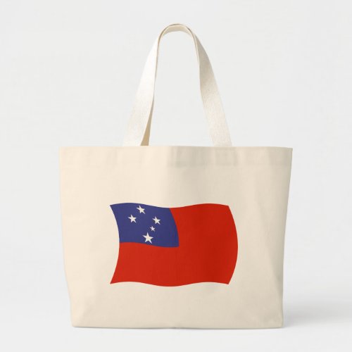 Samoa Flag Tote Bag
