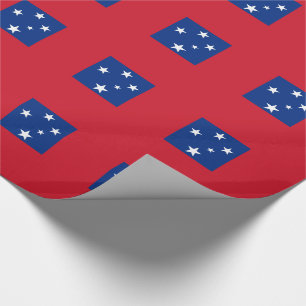 Samoa Flag Wrapping Paper