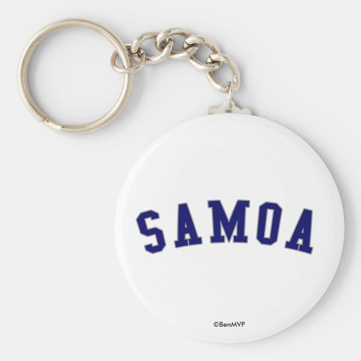 Samoa Key Chain