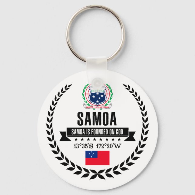 Samoa Keychain (Front)