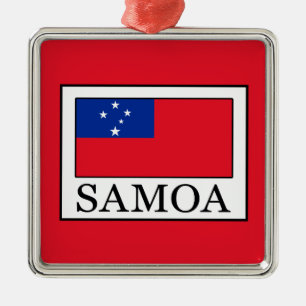 Samoa Metal Ornament