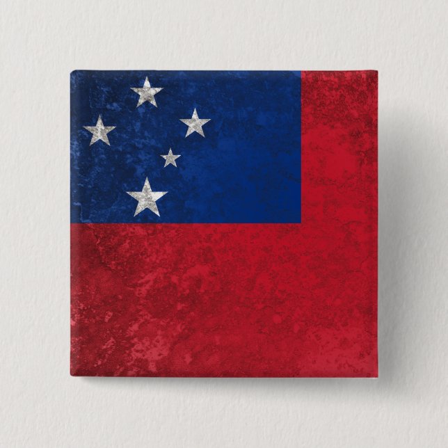 Samoa Pinback Button (Front)