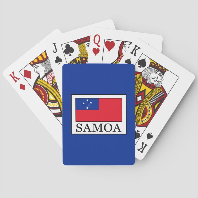 Samoa Poker Cards (Back)