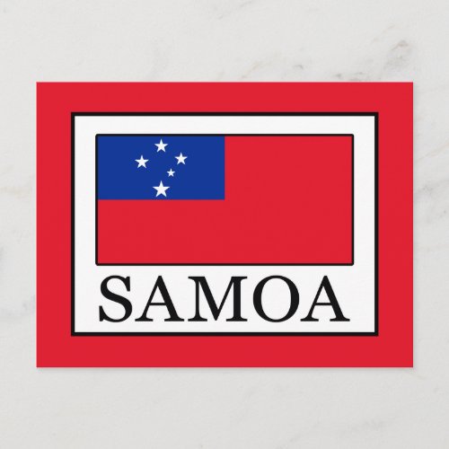 Samoa Postcard