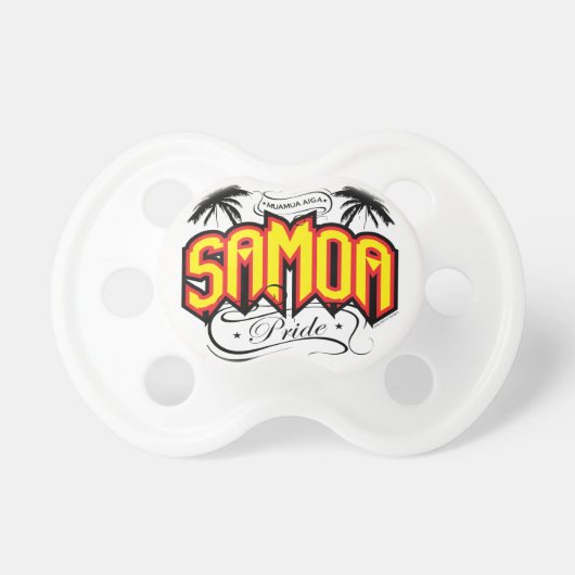 Samoa Pride Pacifier (Front)