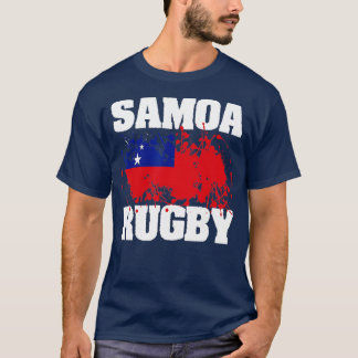 Samoa Rugby Samoan Flag Pride Men Women Gift Idea T-Shirt