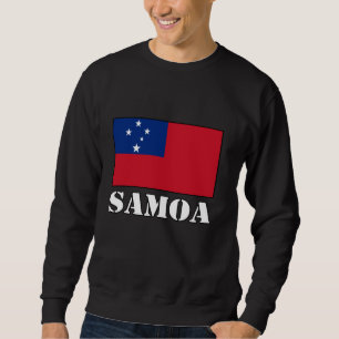Samoa Samoan Flag Heritage Samoan Pride Samoan Roo Sweatshirt