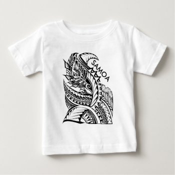 Samoa Tribal Island Design Baby T-shirt by Tongani at Zazzle