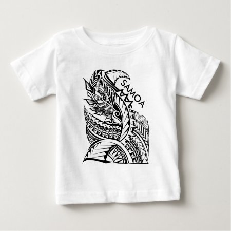 Samoa Tribal Island Design Baby T-shirt