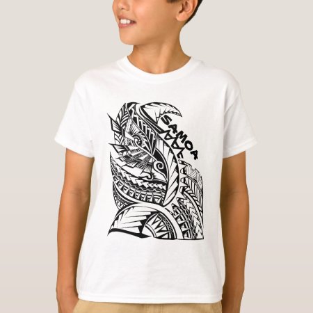Samoa Tribal Island Design T-shirt