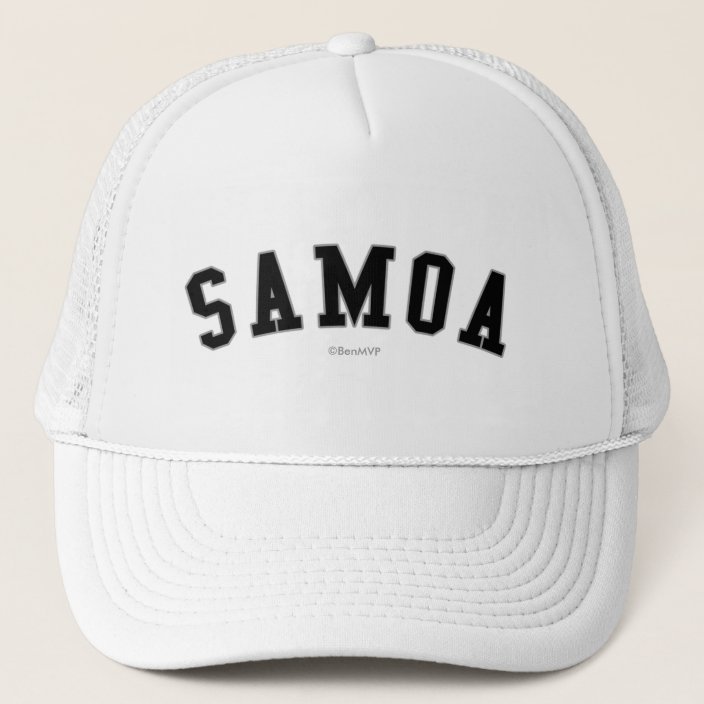 Samoa Trucker Hat