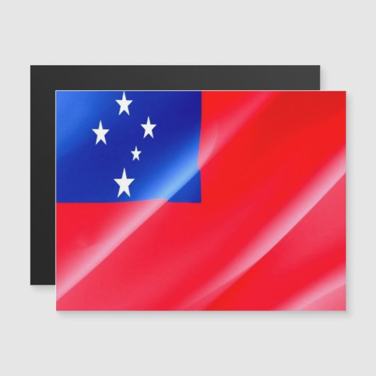 Samoa - Waving Flag - (Front/Back)