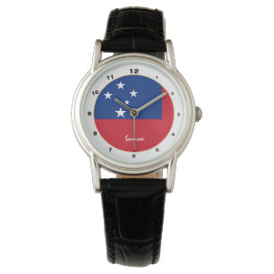 Samoan Flag & Samoa trendy fashion /design watch
