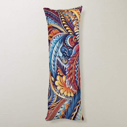 samoan  polynesian  pasific culture inspired  body pillow