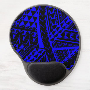 Samoan/Polynesian tribal shapes and symbols Gel Mouse Pad