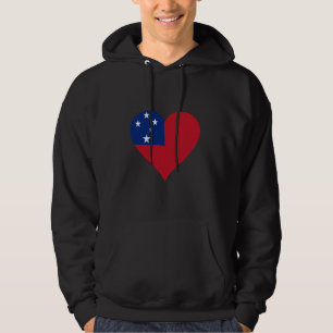 Samoan Roots Heart Samoan Flag Samoa Samoan Pride Hoodie