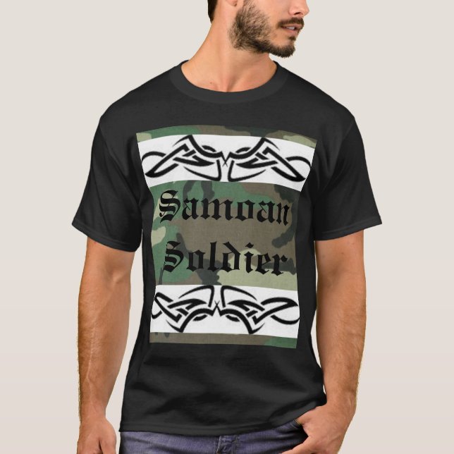 Samoan Soldier T-Shirt (Front)