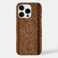 Samoan Tapa Hawaiian Faux Wood Surfboard