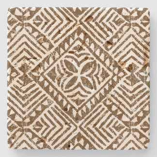Samoan Tapa Hawaiian Tiki Bar Stone Coaters Coaster