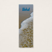 Samoan Tapa Surfboard Bookmark (Back)