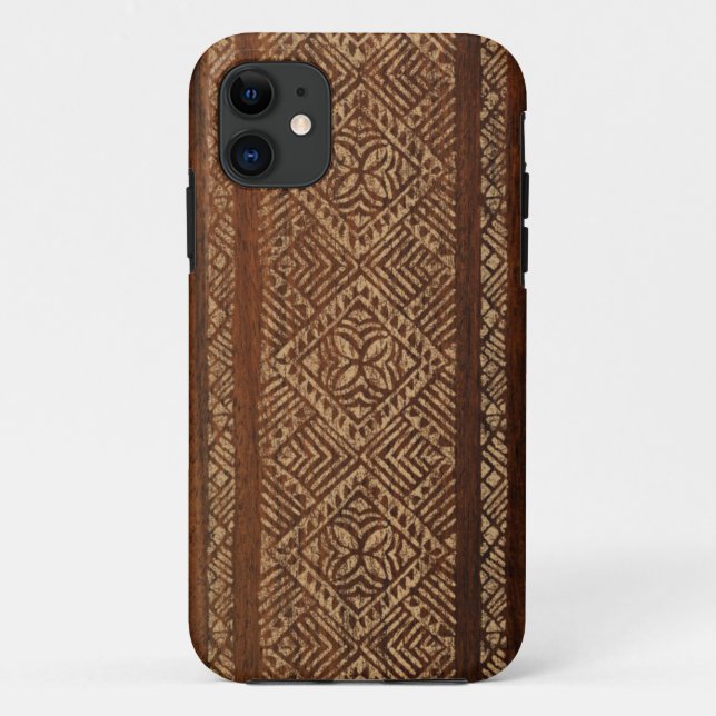 Samoan Tapa Surfboard iPhone 5 Cases (Back)
