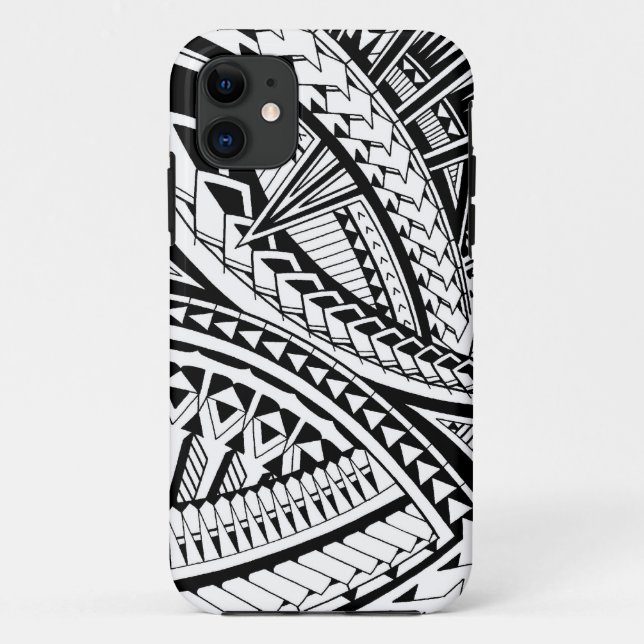 Samoan tattoo pattern Case-Mate iPhone case (Back)