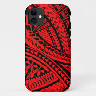 Samoan tattoo pattern iPhone 11 case