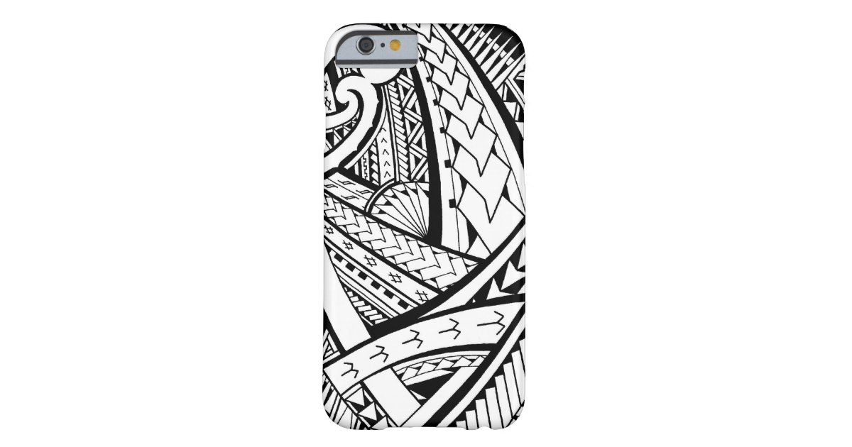 Samoan Tribal Tattoo Design With Spearheads Case Mate Iphone Case Zazzle Com