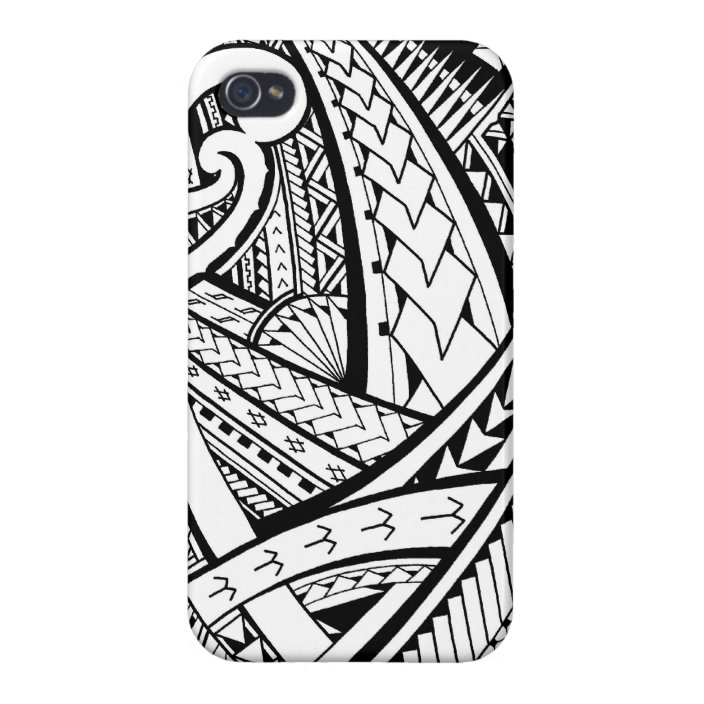 Betere Samoan tribal tattoo design with spearheads iPhone case | Zazzle MF-26