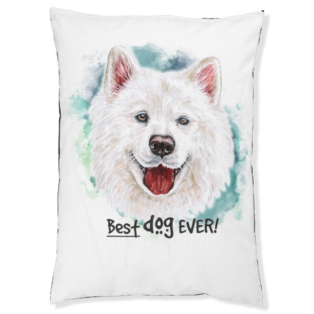 SAMOIEDA PET BED (Front Vertical)