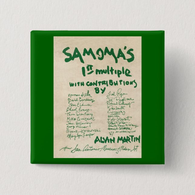 SAMOMA Multiple Pinback Button (Front)