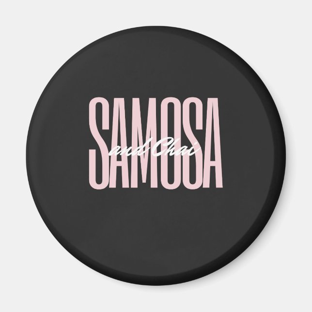 samosa and chai  T-Shirt Magnet (Front)