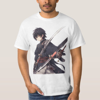 Samouraï-Warrior - T-Shirt Japanese Warrior Sword 