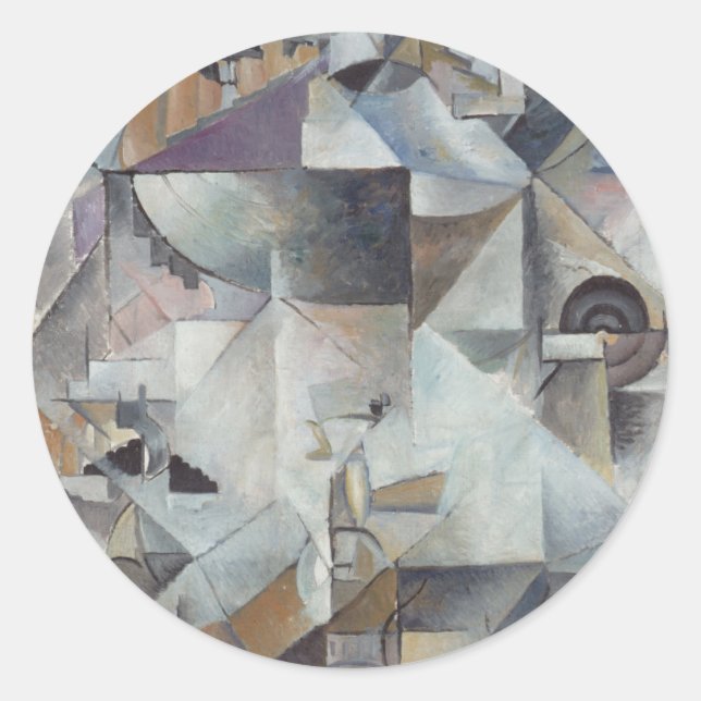 Samovar Classic Round Sticker (Front)