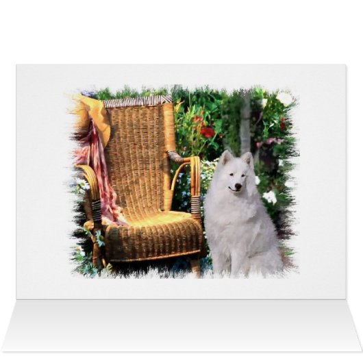 Samoyed Art Gifts (Inside Horizontal (Top))