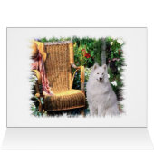Samoyed Art Gifts Cards (Inside Horizontal (Top))