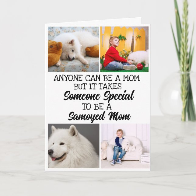 Samoyed ...Best Mom Mother's Day Card (Front)