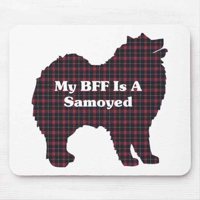 Samoyed BFF Gifts Mouse Pad (Front)