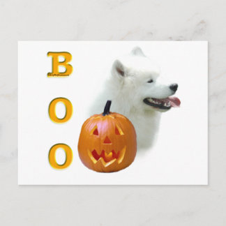 Samoyed Boo Postcard